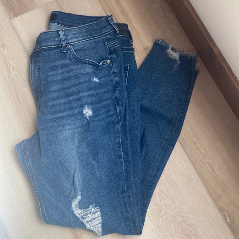 Express Stretch + Denim Perfect Ankle High Rise 12L